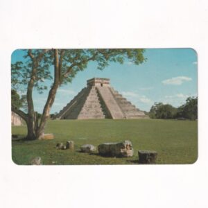 MEKSYK MEXICO PIRAMIDA KUKULKANA WIDOKÓWKA A40650
