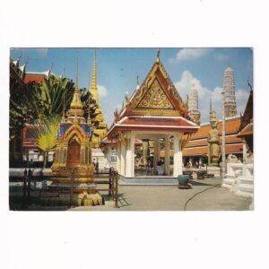 TAJLANDIA BANGKOK WAT PHRA KAEW WIDOKÓWKA A40749