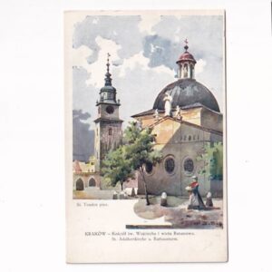 ST.TONDOS KRAKÓW KOŚCIÓŁ ŚW.WOJCIECHA POCZTÓWKA GRAF-5190