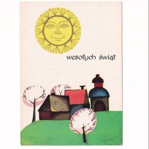 EWA FRYSZTAK-WITOROSKA WESOŁYCH ŚWIĄT WIELKANOC POCZTÓWKA GRAF-5387