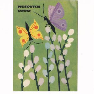 HALINA GUTSCHE WESOŁYCH ŚWIĄT WIELKANOC POCZTÓWKA GRAF-5388
